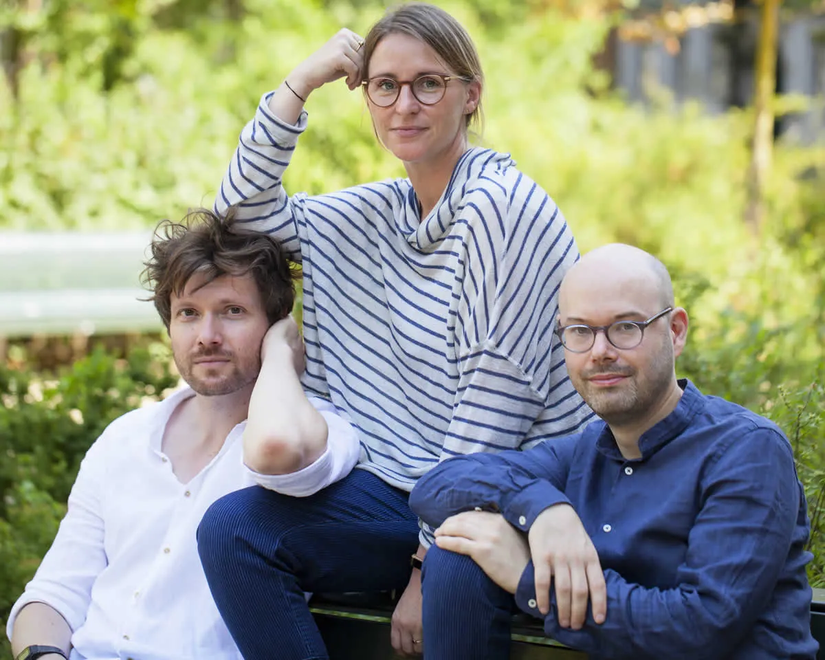 Das Team der Berlin Alley GmbH: Stephan Pfob Janett Triskiel Benjamin Dageroth