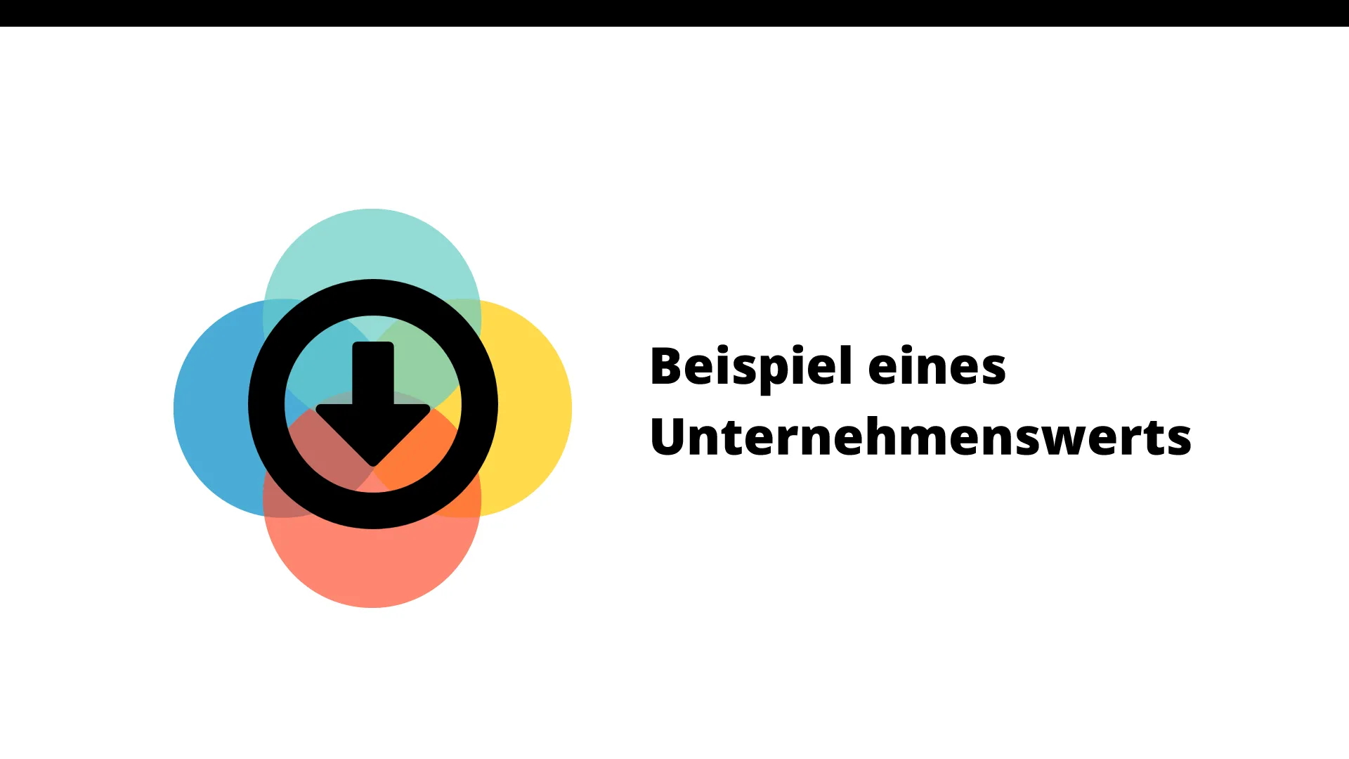 Beispiel eines Unternehmenswerts