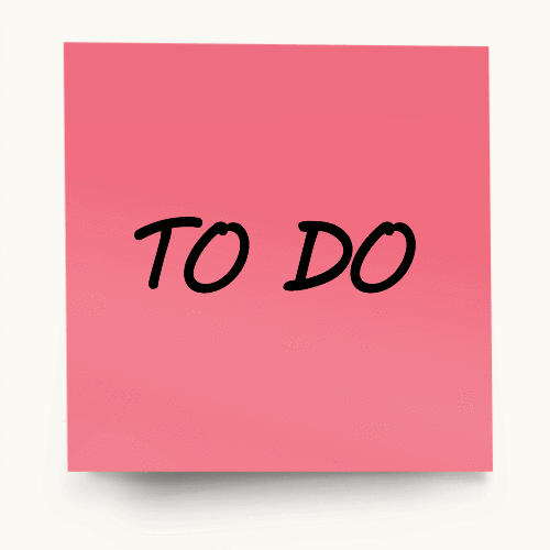 Kanban-Karte in der Spalte To-do